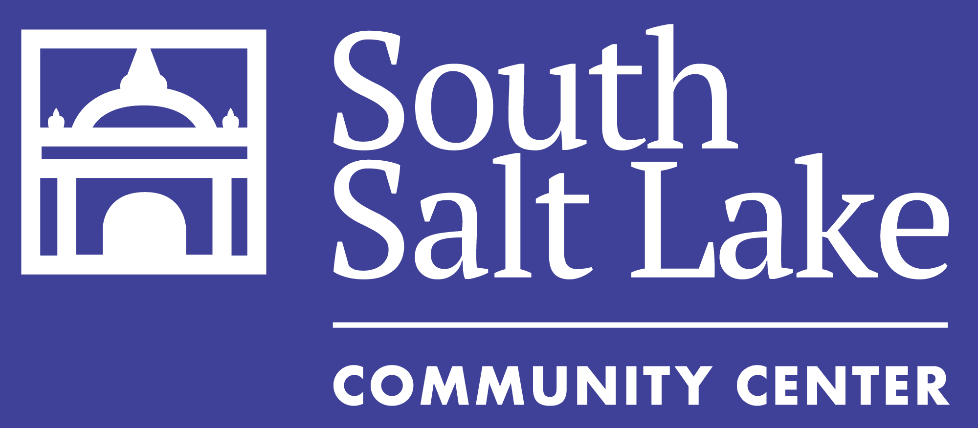 South Salt Lake Community Center logo that link to the webpage for details