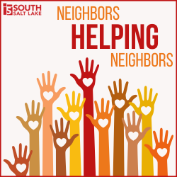 Red and Orange Bold Volunteer Campaign Instagram Post (250 x 250 px)