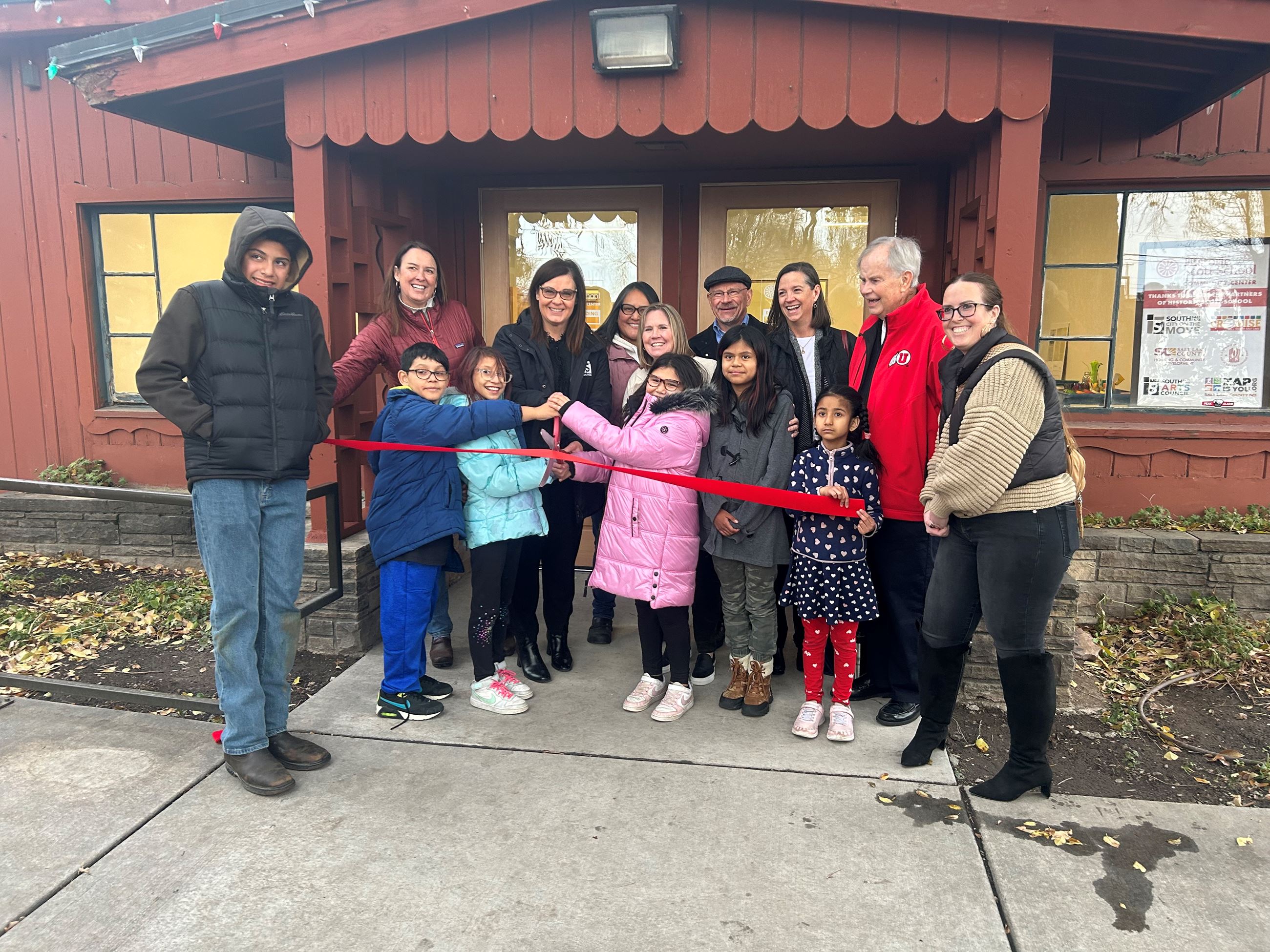 HSS Redwood Building ribbon cutting_Dec 2023