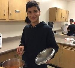 Cooking Activity at Cottonwood High School