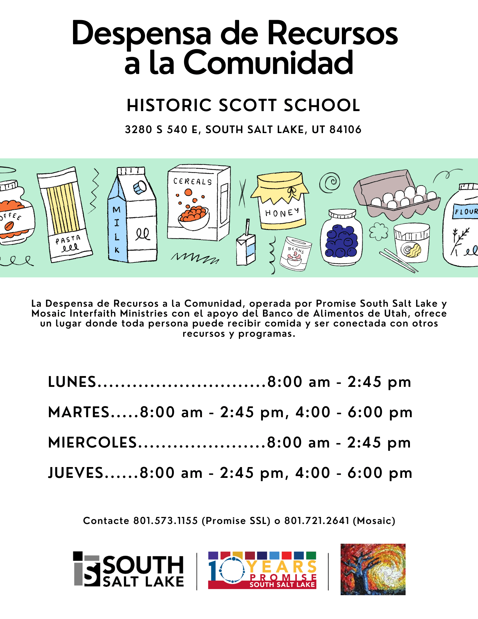 Spanish Pantry Flyer